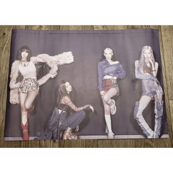 Blackpink KPop How You Like That Official 2 Sided Poster 21"x29" - Picture 2 of 5